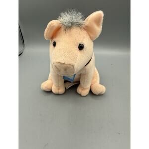 Vintage Babe The Pig Plush Stuffed Animal 7” Movie Pig Soft Toy with Tag